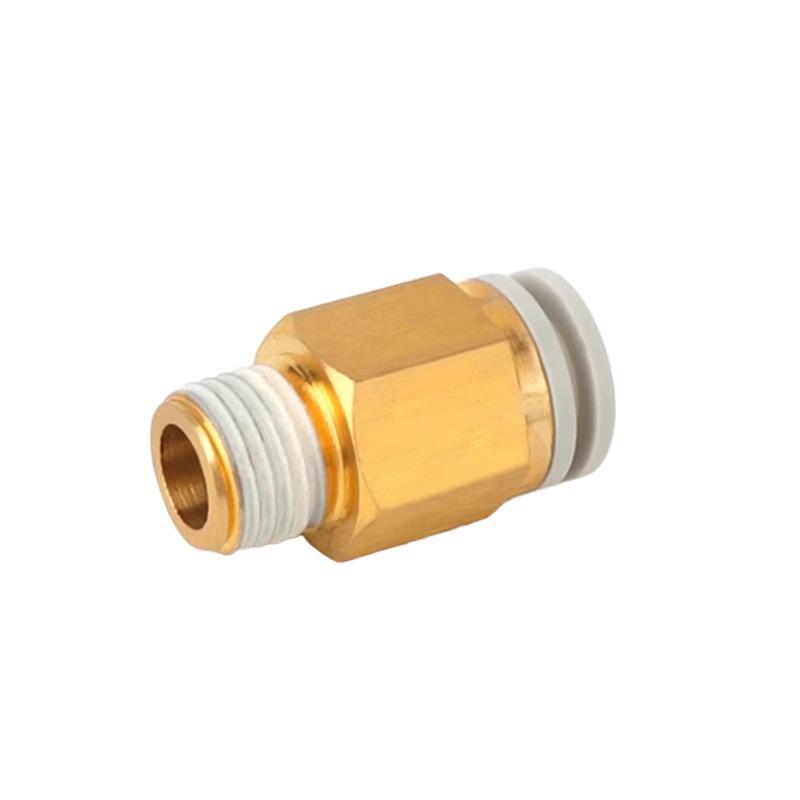 Quick Connect Straight Fast Fitting: KB2H04-01, Sizes 6-01, 8-02, 10-03, 12-04.
