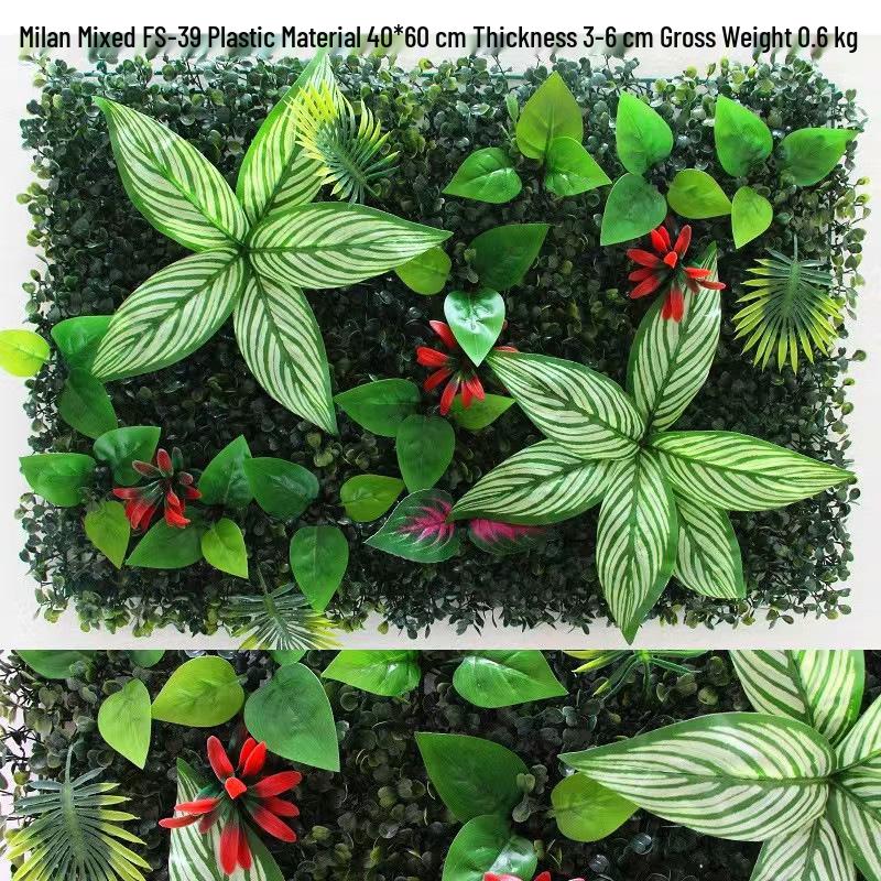 Künstliche Blumenwand für die Dekoration von Einkaufszentren im Freien