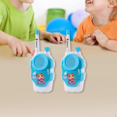 2Pcs Portable Kids Communication Toy for Outdoor Activities 300 Meters Range