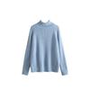 Women's Turtleneck Fuzzy Knit Pullover Sweaters Long Sleeve Oversized Casual Jumper Tops for Women Basic Fall Winter Solid Color Chunky Sweaters