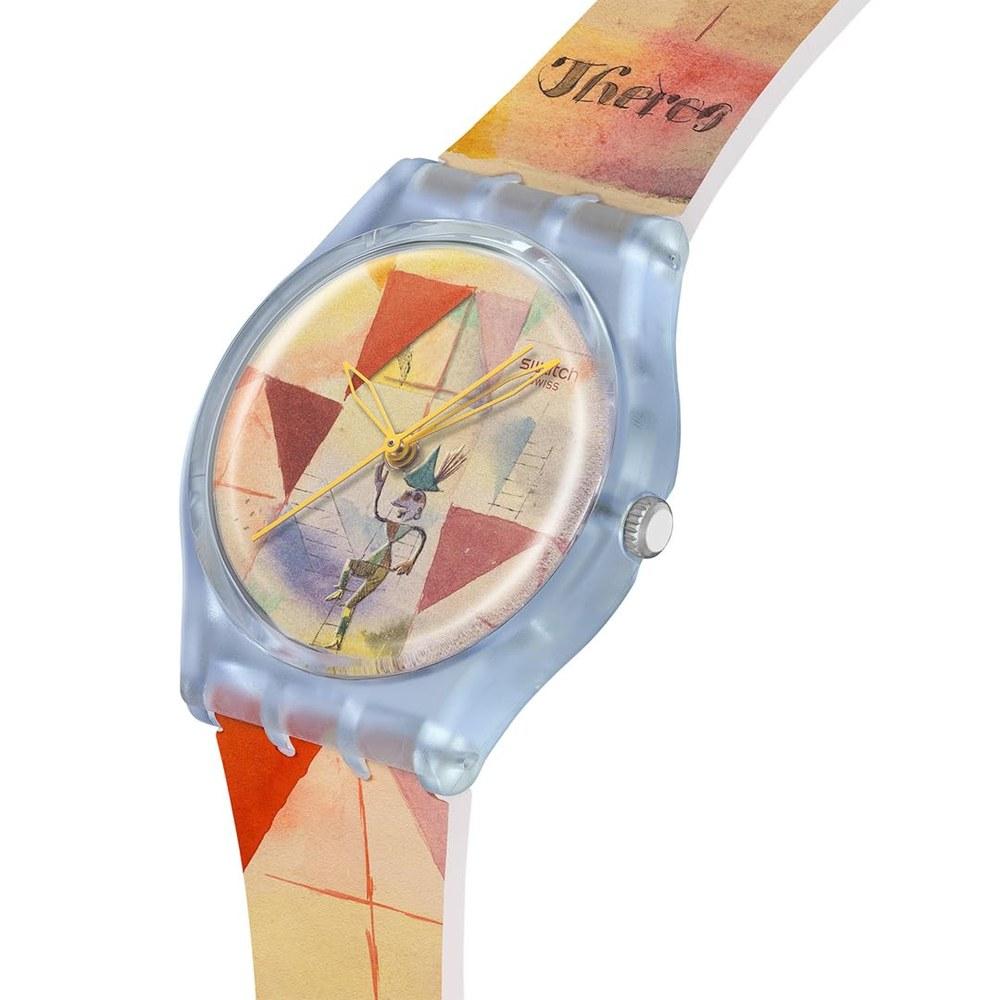 Swatch Klee's Bavarian Don Giovanni Unisex Wristwatch SO28Z703 Yellow