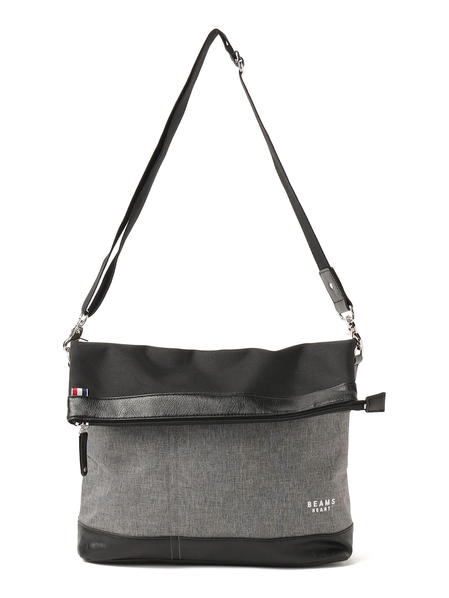 

Сумка Campus Bag Chambray Heather Material Roll Сумка через плечо БЕСПЛАТНО [BEAMS HEART] Мужская CHARCOAL.G