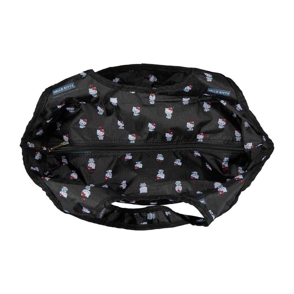 [Sifre] Foldable Cooler/Insulated Eco Bag, Sanrio Characters, ECO0416 SA13 Black Heart