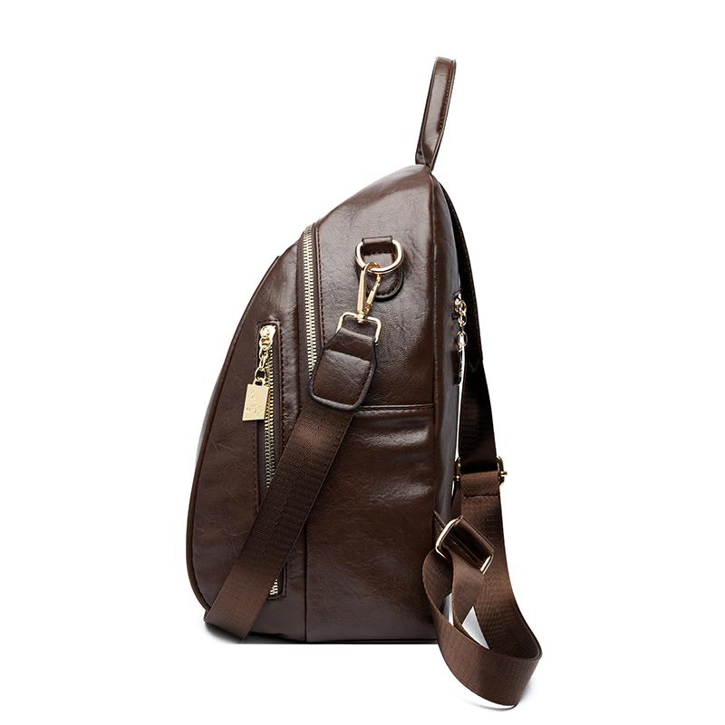 Multifunctional Shoulder Bag Women's Lightweight Travel Backpack