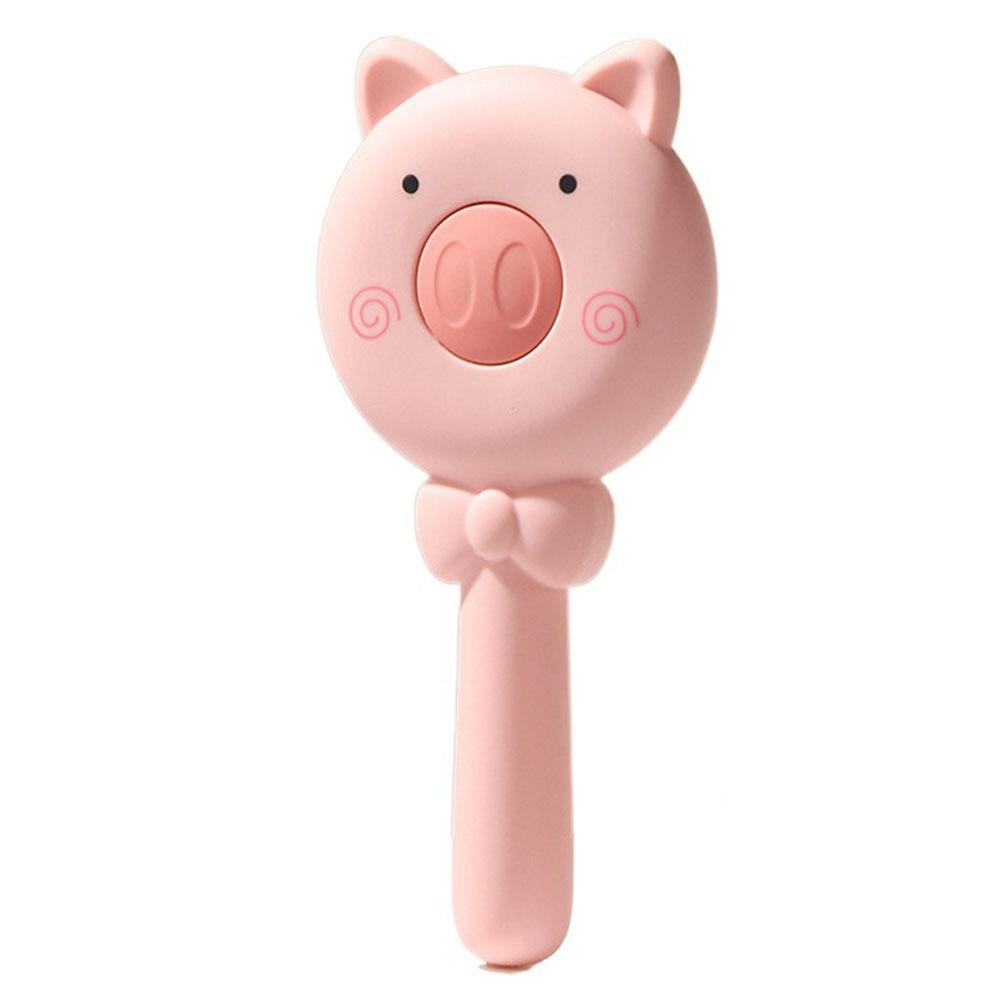 Cartoon Pig Massage Hair Brush Retractable Scalp Massage Comb  Salon Care Tools