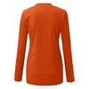 Women's And Winter Slim Bottom T-shirt Fashion Casual Color U Neck Pullover Long Sleeve Top