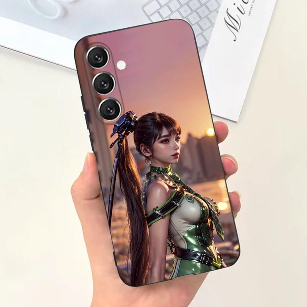 Game Stellar Blade Phone Case For Samsung S25,S24,S21,S22,S23,S30,Ultra,S20,Plus,Fe,Lite,Note,10,9,5G Black Cover