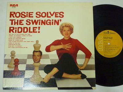 LP Record ROSEMARY CLOONEY - Rosie Solves The Swingin' Riddle PG53 RCA 1977 Japan Jazz Used