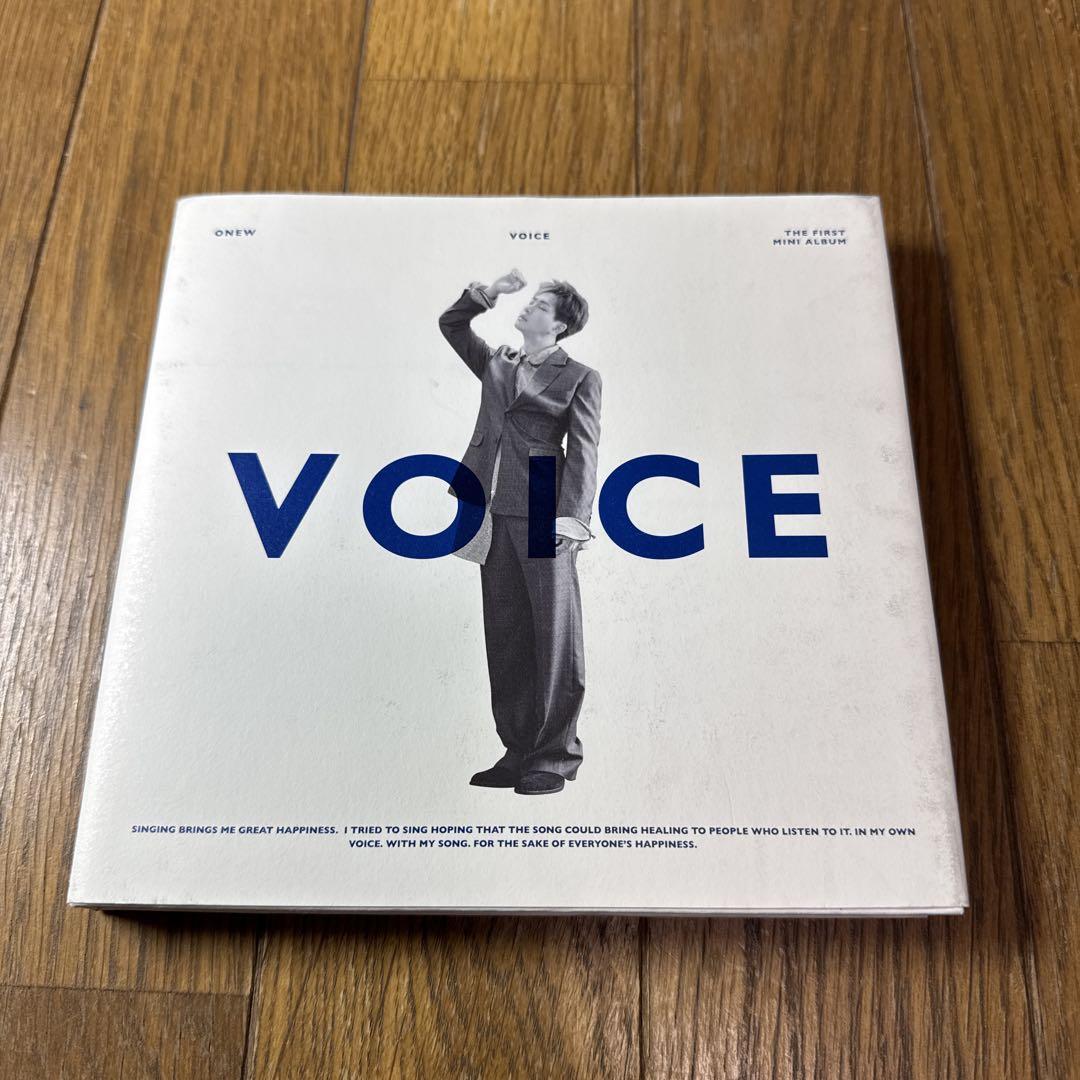 

[USED] SHINee ONEW VOICE White Ver.