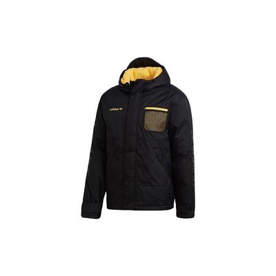 Originals Trefoil Adv 2-in-1 Jacke mit abnehmbarer Daunenweste und reflektierender Kapuze Herren Oberbekleidung Schwarz GJ6734