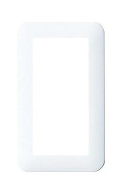 Panasonic Cosmo Series Wide 21 Switch Plate for 1 Station White Set of 2 WTC7101W2 (Round)
