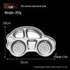 Zhi Shi 304 Stainless Steel Cartoon Kids Divided Plate