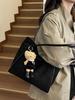 Retro Suede Versatile Shoulder Tote - High-End Fashionable Large Capacity Bag