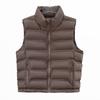 Hot-selling stand-up collar, pressed glue and locked velvet vest for women, sleeveless cotton vest, multi-color supply stall.