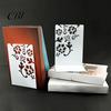 Cave Design Bookend 2PCS Metal Bookends, L-Shaped Reinforced Support Book Holder, with Non-Slip Non-slip Pads, Hollow Floral for Bookshelves
