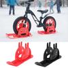 Stroller Skis 1 Pair No-Pedal Stroller Snow Sledge Board Set Replacement Parts Non-Slip For Riding Walker Outdoor Adventure