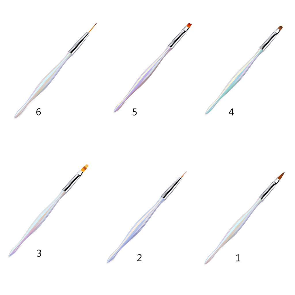 Nail Art Brushes Nail Art Design Pen Painting Tools Nail Extension Gel Brush Nail Polish Brush Builders Nail Gel Brush