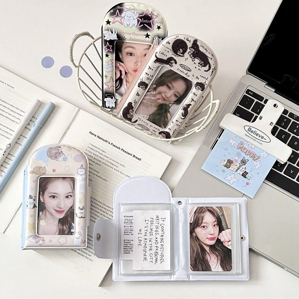 Card Sleeve Small Card Album Card Photo Card Package Star Album Kawaii Idol Photocard Holder  Lady