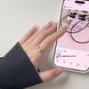 Exquisite Korean-Style Bow Round Bead Ring with Cable Twist Design - Elegant Finger Ring for Women