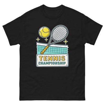 Maglietta Attrazione Evento Campionato di Tennis Ritrovo Sociale