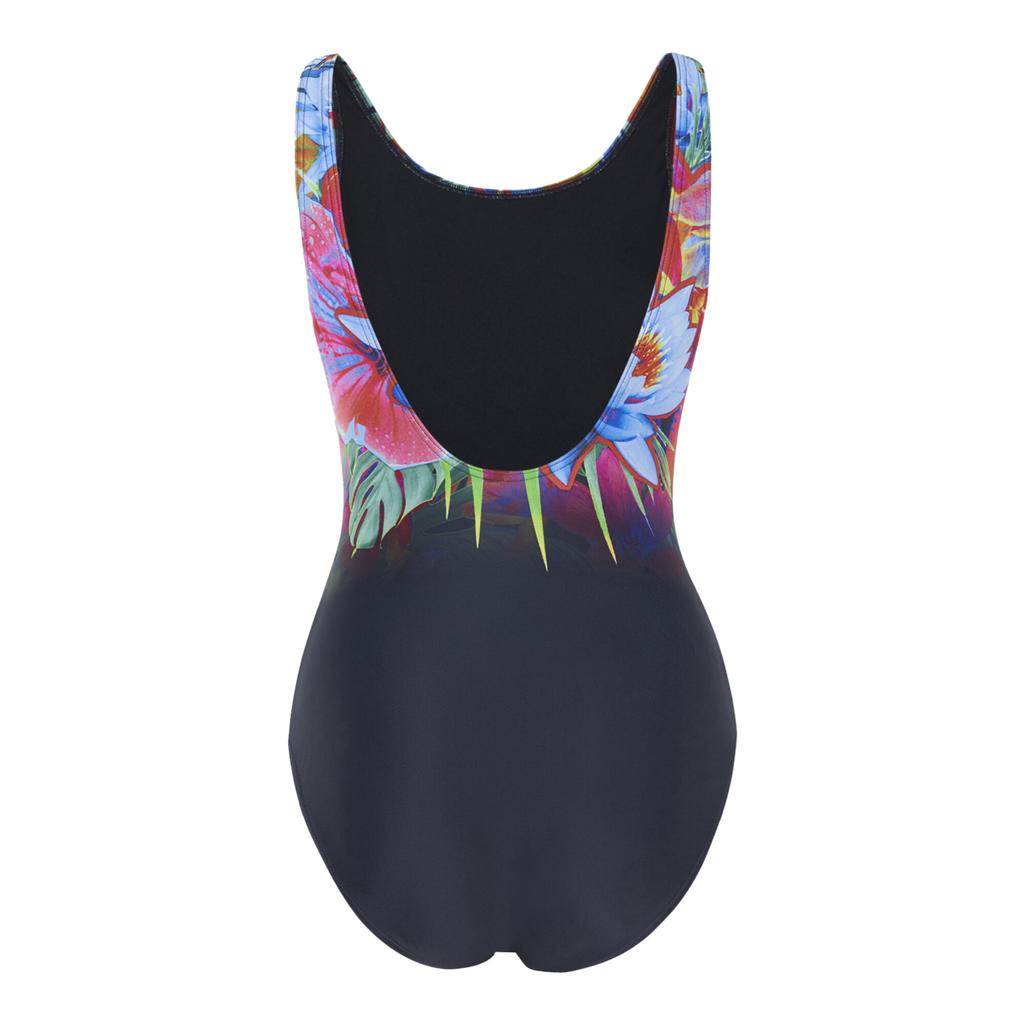 Speedo Womens/Ladies Floral U-Back One Piece Swimsuit