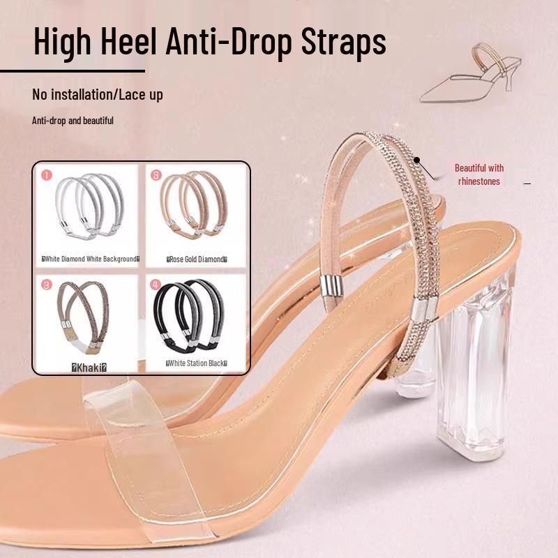 New Arrival: High Heel No-Slip Straps - Quick Strap-On To Prevent Heel Slippage