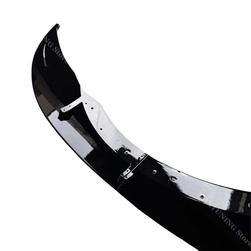 Front Bumper Splitter For BMW 3 Series E90 E92 E93 M3 2007-2013 2PCS Gloss Black Spoiler Diffuser Lip Retrofit Body Kit Tuning