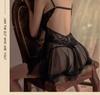 Elegant Plus Size Lace Camisole Nightgown - Women's Flirtatious Summer Lingerie.