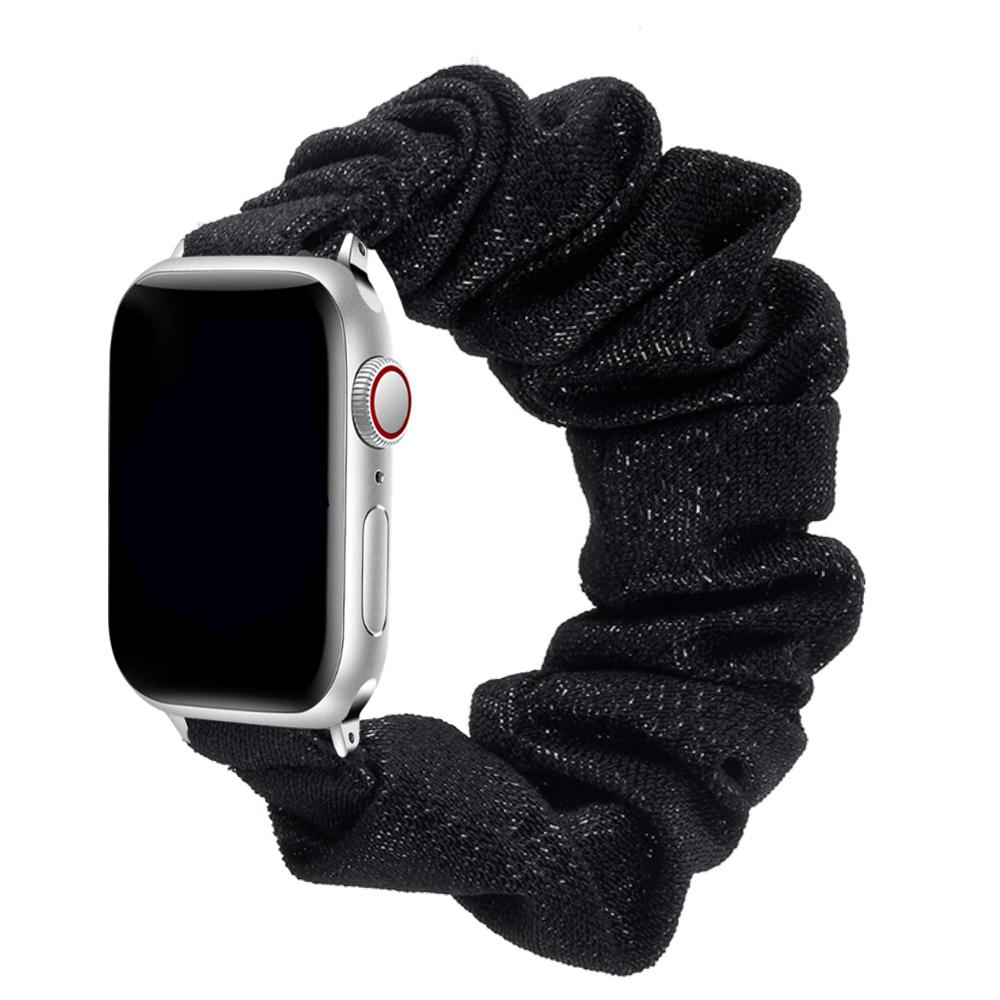 

Scrunchie Strap for Apple watch 10 band 44mm 40mm 45mm 41mm 46mm 49mm Elastic Nylon bracelet iwatch series 3 4 5 6 7 8 9 ultra 2 38 40 41mm S10-42mm&S (119mm-160mm)