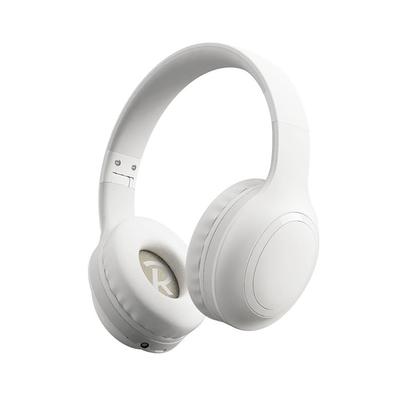 Green House Wireless Low Reduced Sound Headphones, Latency, AAC, Built-in Microphone, ANC, Bluetooth, Delay, White, GH-HPBB-WH