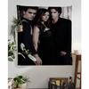 The VVampire Diaries Anime Tapestry Hanging Tarot Hippie Wall Rugs Dorm Home Decor