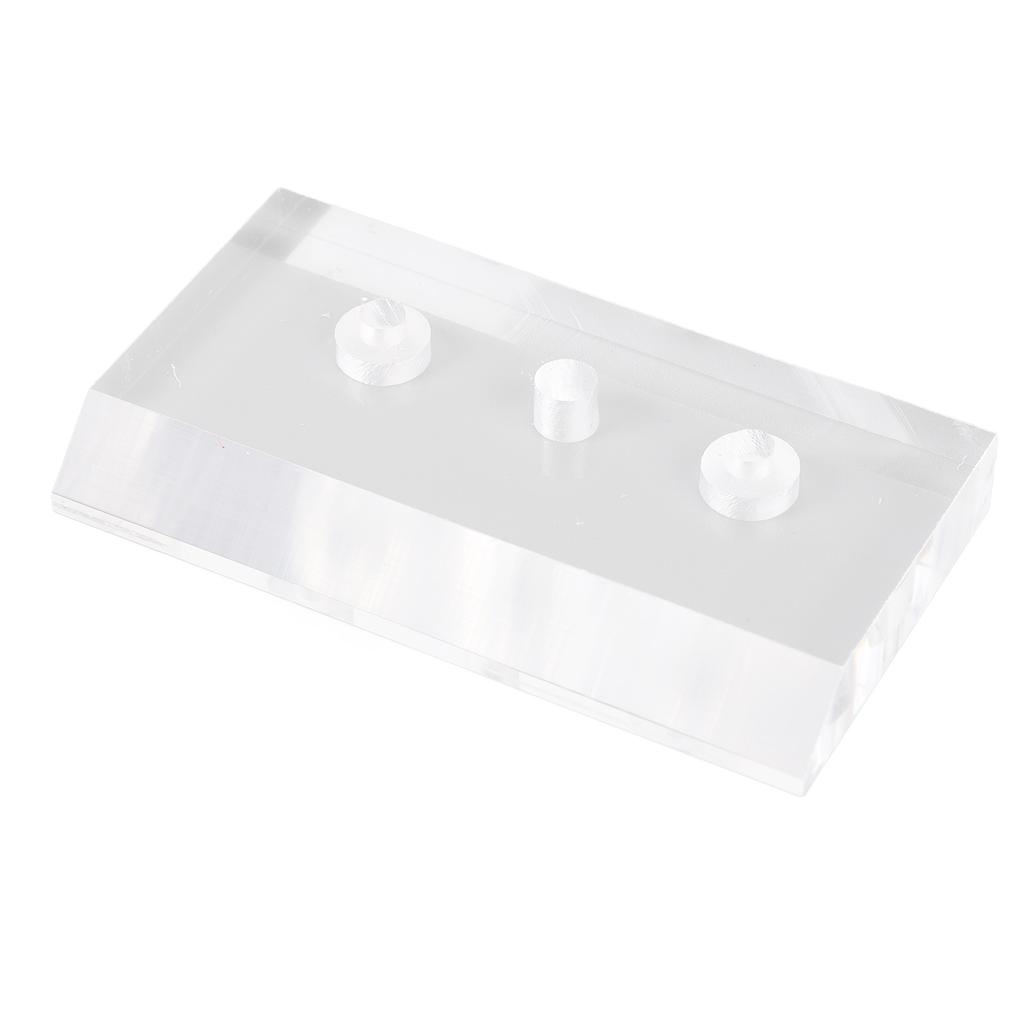 Skateboard Hanger Acrylic Stainless Steel Space Saving Skateboard Display Wall Mount for Living