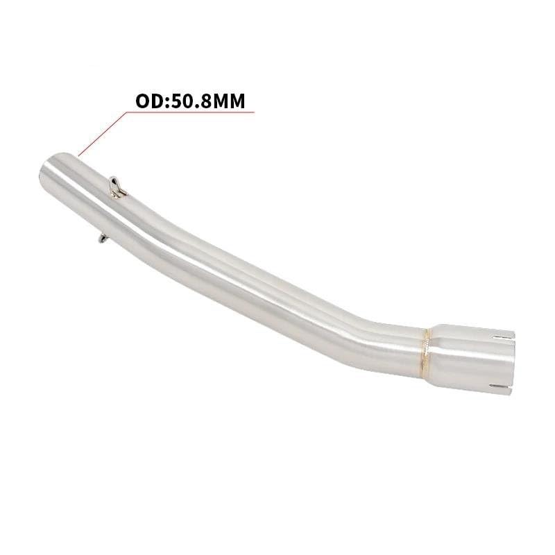 Exhaust Pipe Yamaha R1 YZF-R1 1998-2003 Motorcycle Exhaust Escape Full System Modified Muffler 50.8mm Midlink Pipe Motorcycle Exhaust Middle Pipe