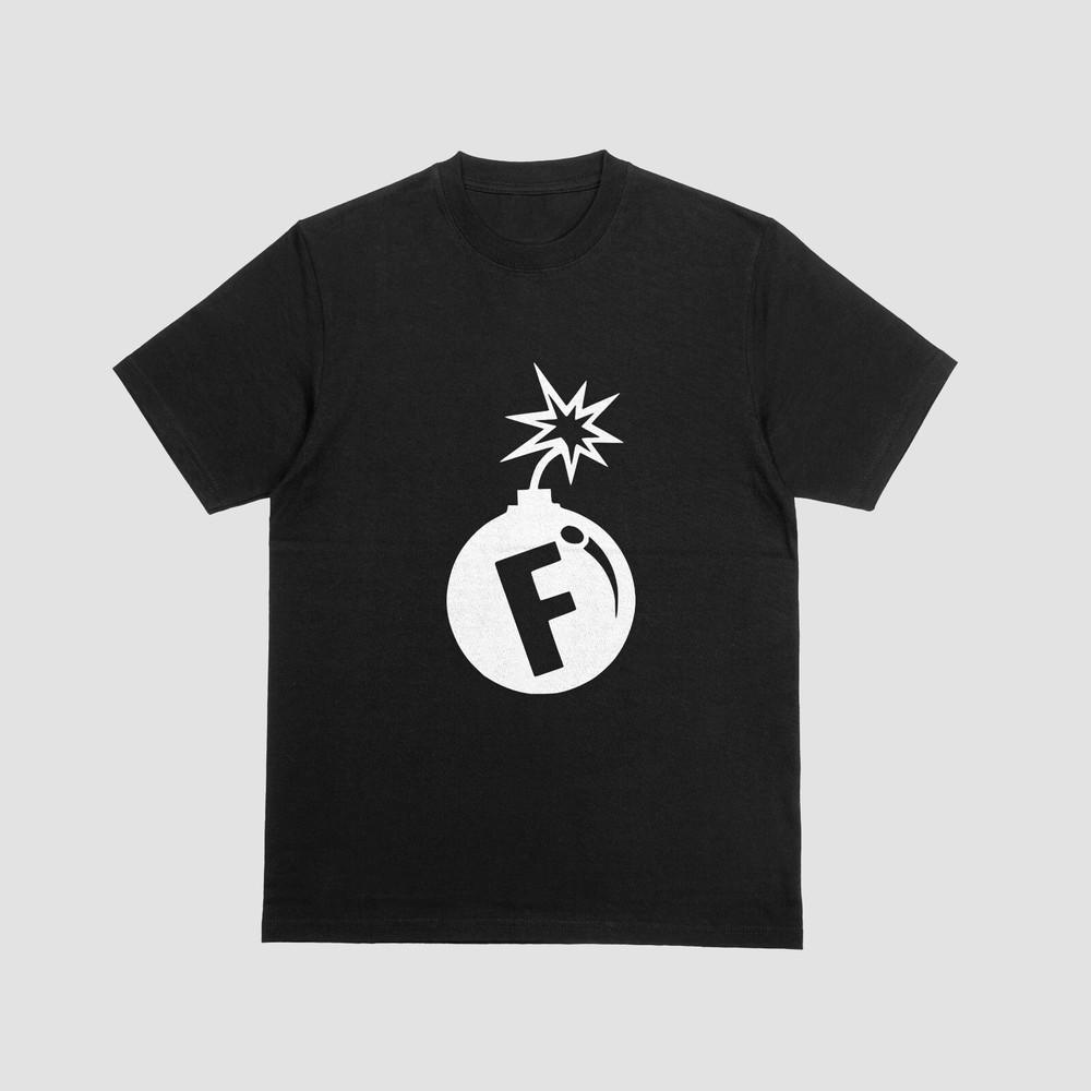 

F Bomb Tshirt Funny Joke Swearing Curse Word F*ck Tee 047 4XL