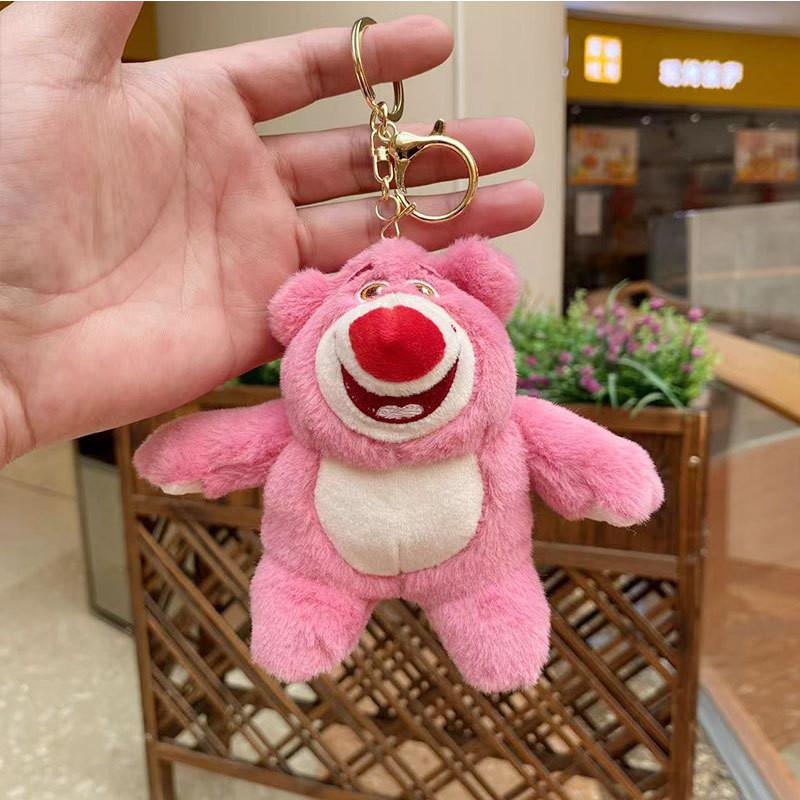 Unique Plush Bear Astronaut Keychain In Soft Colors Perfect For Children Birthday 15cm Gift