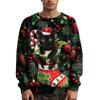 Men's Christmas  Printed Collar Sweater