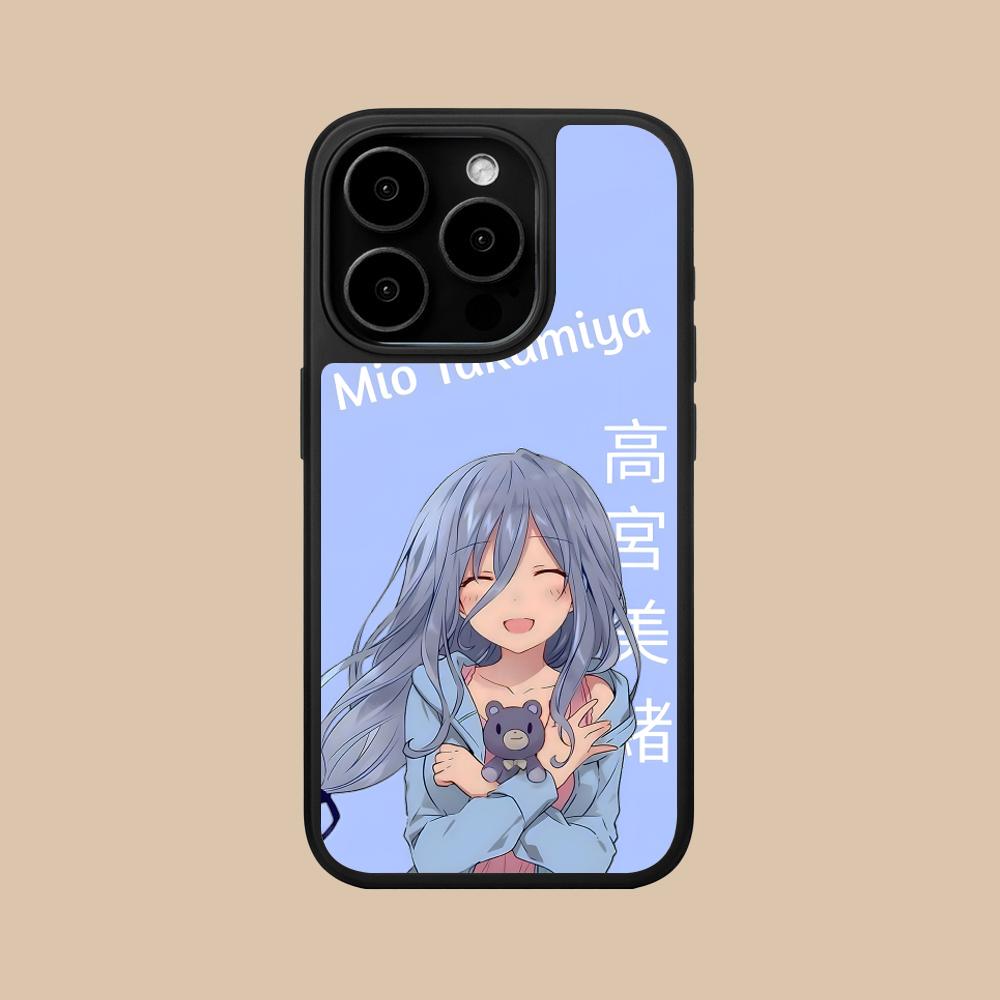 Date a Live Mio Takamiya Matte Surface  Mobile Phone Case for iPhone 17 16 15 14 13 12 11 Air Pro Max Plus Colorful Cover iPhone 11