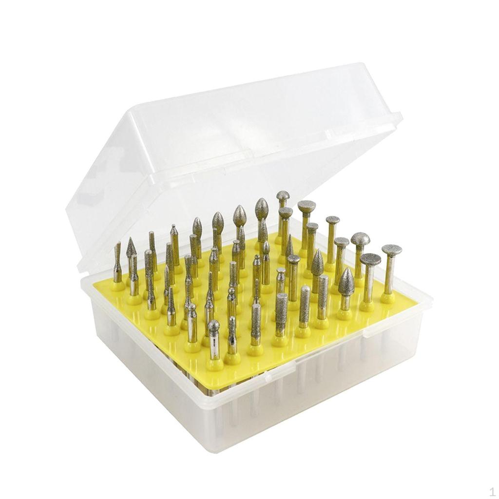 Mole Diamantate Sbavatura Accessori Utensili Rotativi Affilatura Punta Abrasiva