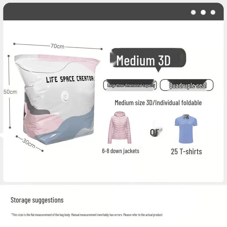 Large Capacity Dustproof Satin Quilt and Jacket Storage Bag