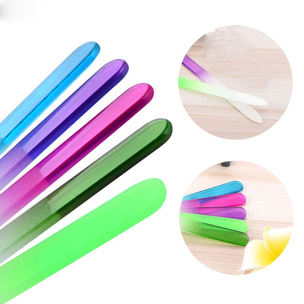 Sale Beauty Pro Tool Manicure Device Crystal Glass File Buffer Nail Art Files