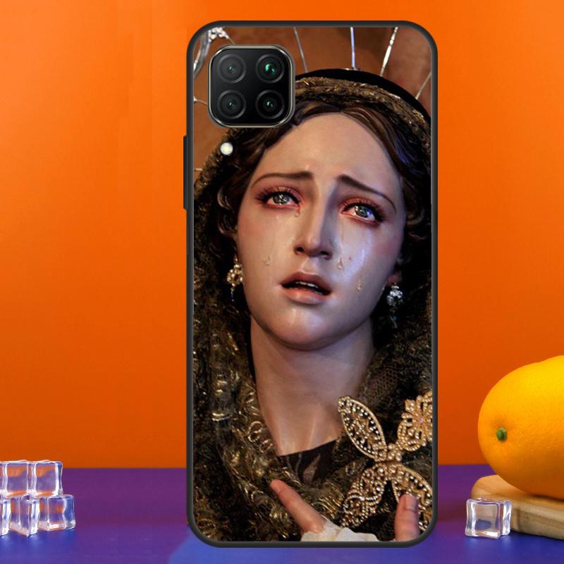 Virgin Mary For Huawei Nova 7i 8i 11i 12i 12s 9 10 SE Y91 Y90 Y60 Y70 Y72 Y61 P30 P40 Lite P60 Pro Case