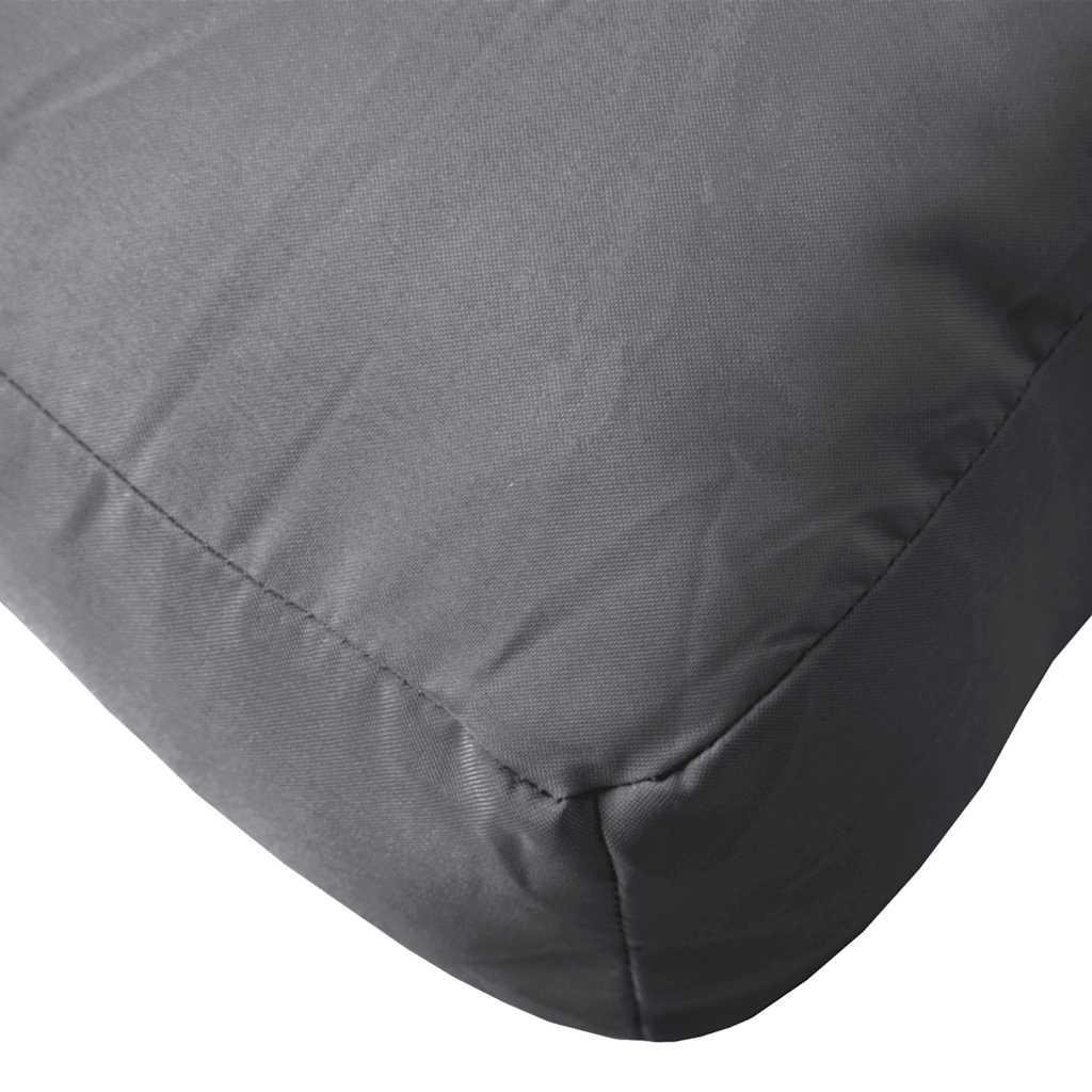 Vidaxl Pallet Sofa Cushions, 2 Pcs, Anthracite, Fabric