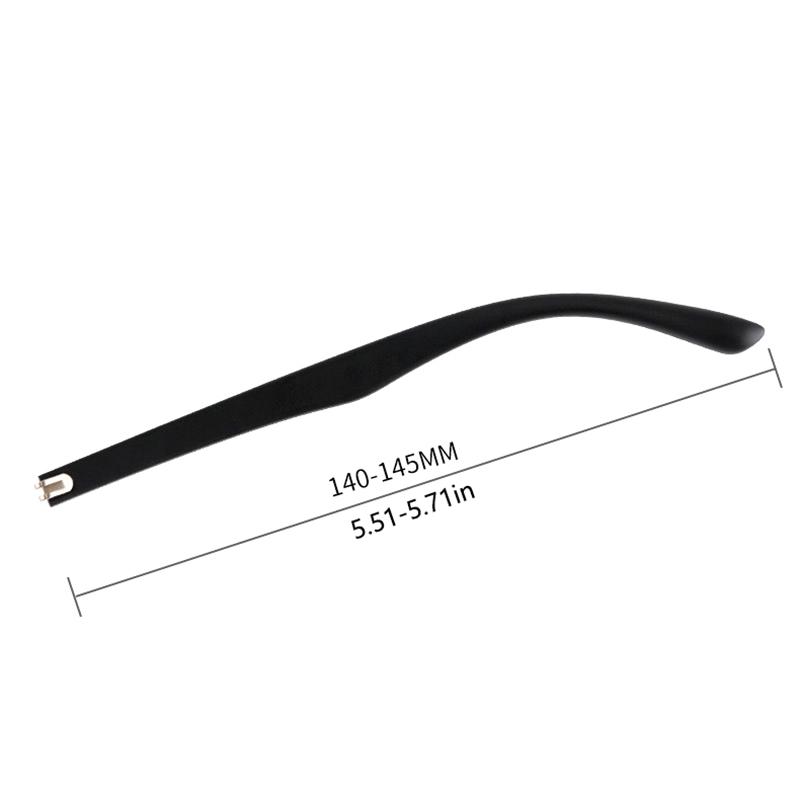 1Pair Eyeglasses Temple Arm Double Tooth Flat Teeth Tr90 Eyeglasses Replacement Anti-Slip Leg Glasses Repair Accessories
