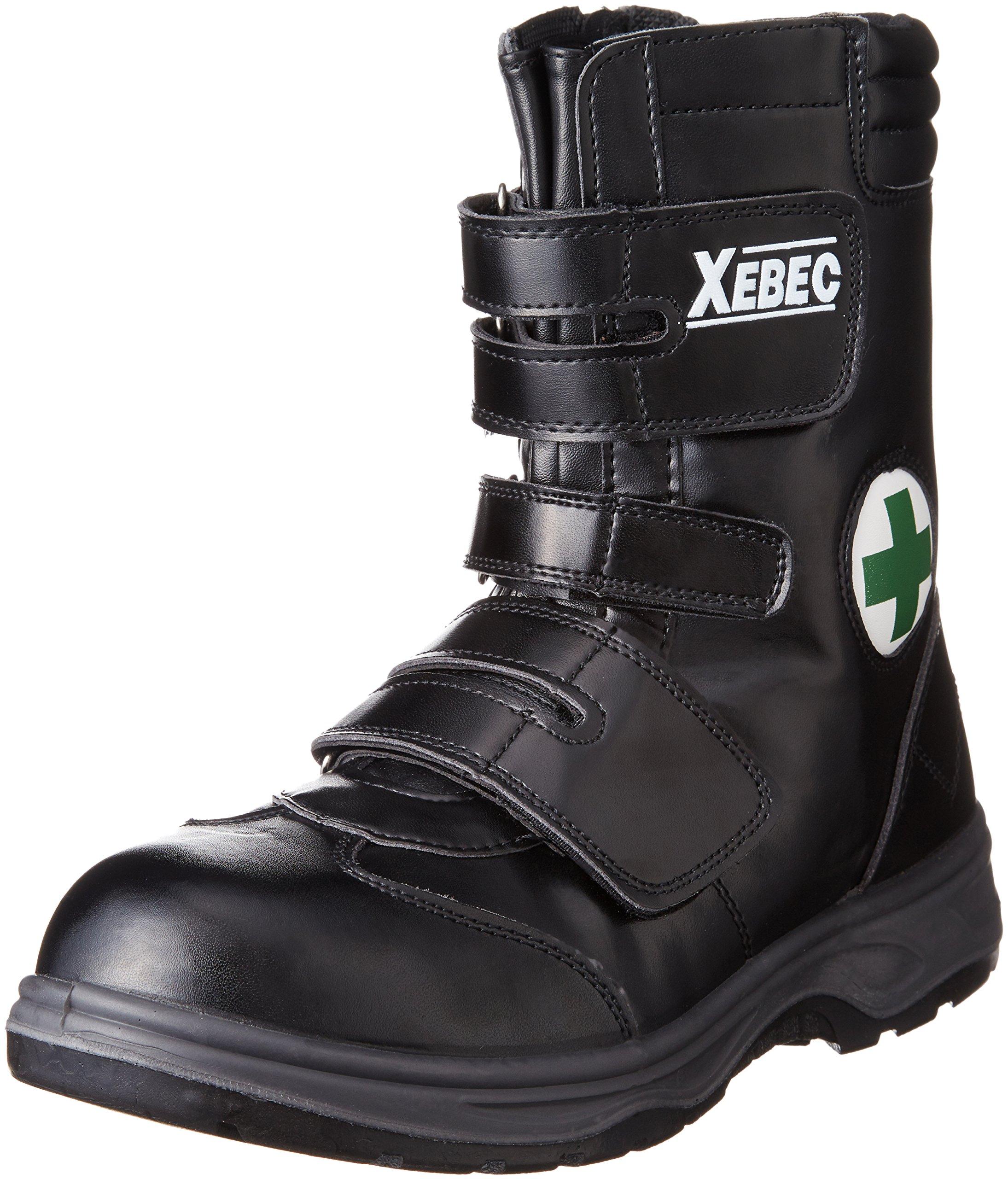 

Safety Work 85105 Safety Hook and Loop Side Easy to Put On and Take [Xebec] Shoes, Shoes, Shoes, Boots, Fastener, Zipper, Off, Black, 27.0cm