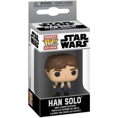 Keychain - Funko - Han Solo - Star Wars - 5 Cm - Figurine In Display Box