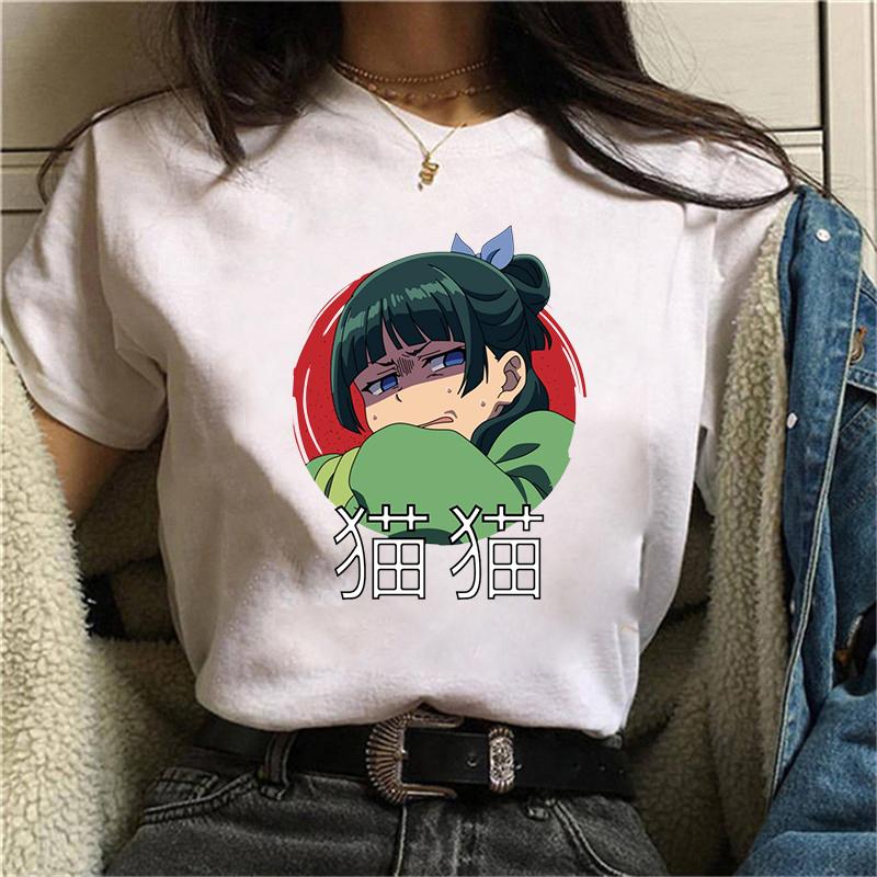 New Anime The Apothecary Diaries MAOMAO Printing T-shirt Fashion Unisex Short Sleeve Summer Cool Harajuku Streetwear Tops