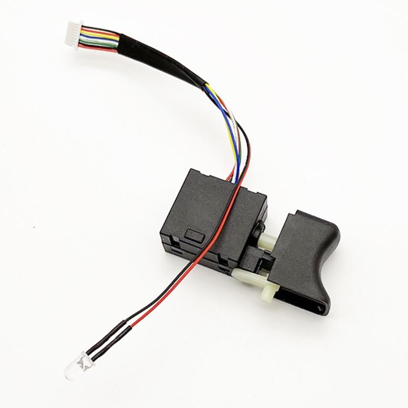 Wireless Drill Speed Controller Brushless Wireless Push Button 8 Wire Power Tool for 2106 Electric Drill Switcher