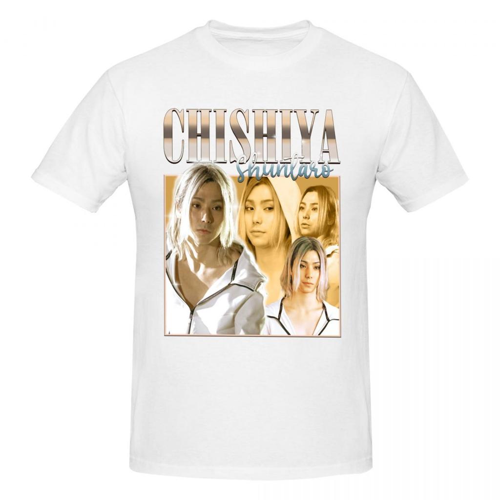 Unisex Alice In Borderland Chishiya Shuntaro T Shirt Streetwear Plus Size Cotton Custom Sleeve Tshirts