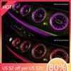 2025 Hot Racing Grills For Mercedes Benz W213 Ambient Light 64 Color LED Air Vent Mercedes Ambient Indoor Turbine Nozzle Decorat