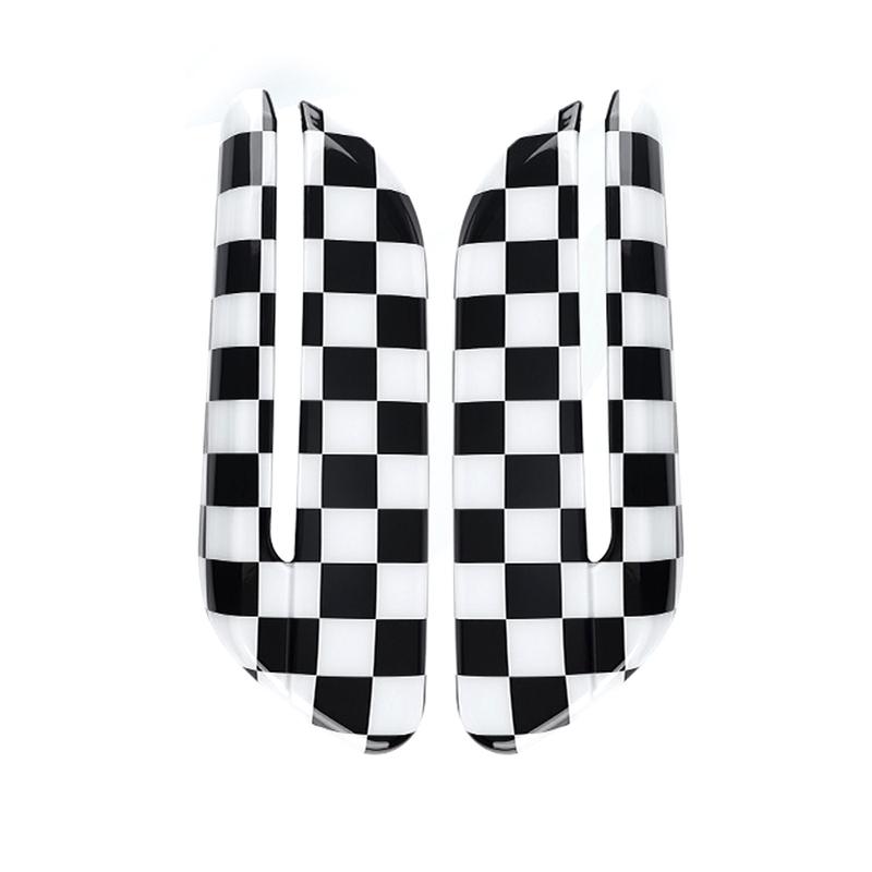 The Black Flag Car Side Fender Marker Light Housing Cover For MINI Cooper D One R56 Clubman R55 Convertible R55 R56 R57 2Pcs